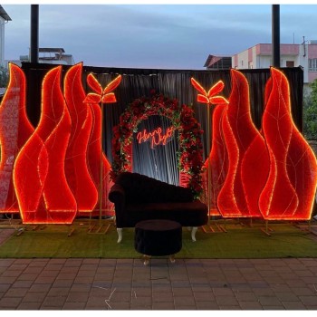 Alev Fon Arka Plan – Demonte Dekor Ürünü