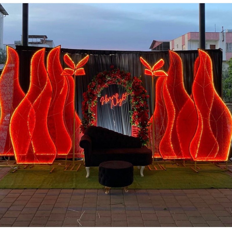 Alev Fon Arka Plan – Demonte Dekor Ürünü Alev Fon Arka Plan – Demonte Dekor Ürünü