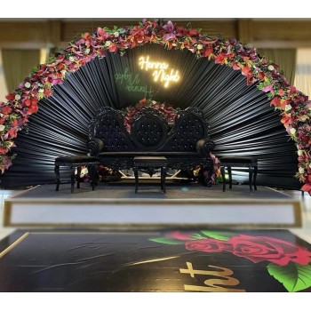 Yelpaze Tag Arka Fon – Şık ve Estetik Dekoratif Arka Plan | Organizasyon Center