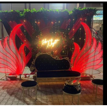 Melek Kanadı Işıklı – Işıltılı ve Estetik Dekor Kanat | Organizasyon Center