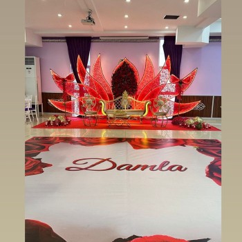 Dev Ahtapot Arka Işıklı Fon