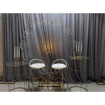 Papatya Işıklı Arka Fon – Romantik ve Işıltılı Dekor Arka Planı | Organizasyon Center