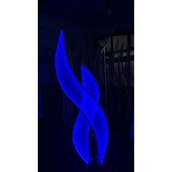 Rüya Fon Çiftli Gelin Yolu Işık Dekoru – Işıltılı ve Şık Gelin Yolu Tasarımı