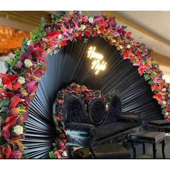 Yelpaze Tag Arka Fon – Şık ve Estetik Dekoratif Arka Plan | Organizasyon Center