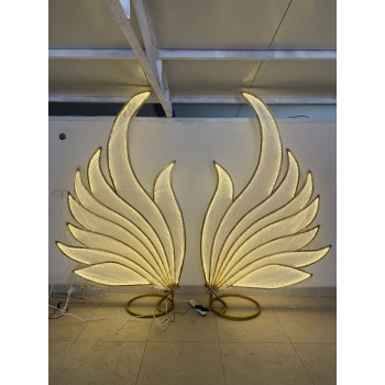 Melek Kanadı Işıklı – Işıltılı ve Estetik Dekor Kanat | Organizasyon Center