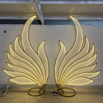 Melek Kanadı Işıklı – Işıltılı ve Estetik Dekor Kanat | Organizasyon Center