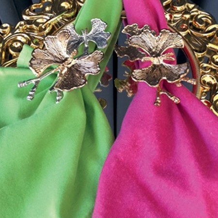 Çift Kelebek Peçetelik