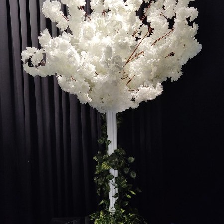 Metal Gövdeli Çiçek